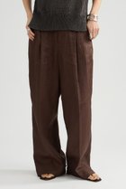 【カオス/Chaos】のミュラリネンパンツ 人気、トレンドファッション・服の通販 founy(ファニー) ファッション Fashion レディースファッション Fashion for Women パンツ Pants & Trousers おすすめ Recommended / Our Picks ストレート Straight, Straight Cut セットアップ Set-Up, Coordinated Outfit リラックス Relax, Relaxed Fit ワイド Wide, Wide Fit 新作・新入荷 New Arrivals / New In thumbnail ダークブラウン|ID: prp329100004876828 ipo3291000000036376040