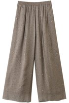 【エリオポール/heliopole】の【COUTURE D ADAM】STARDUST PRINT BIG パンツ ベージュ|ID: prp329100004876834 ipo3291000000036958491