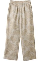 【エリオポール/heliopole】の【COUTURE D ADAM】BOTANICAL JACQUARD イージーパンツ 人気、トレンドファッション・服の通販 founy(ファニー) ファッション Fashion レディースファッション Fashion for Women パンツ Pants & Trousers ジャカード／ジャガード Jacquard, Woven Pattern ストレート Straight, Straight Cut ボタニカル Botanical, Floral Pattern ロング Long, Long-Length エレガント 上品 Elegant 夏 Summer 新作・新入荷 New Arrivals / New In 春 Spring S/S・春夏 SS, Spring/Summer, Warm Season |ID:prp329100004876836