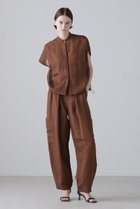 【アドーア/ADORE】のシルキープレーンクロスパンツ 人気、トレンドファッション・服の通販 founy(ファニー) ファッション Fashion レディースファッション Fashion for Women パンツ Pants & Trousers おすすめ Recommended / Our Picks なめらか Smooth, Silky Texture セットアップ Set-Up, Coordinated Outfit リュクス Luxury, Elegant, High-End, Chic エレガント 上品 Elegant 再入荷 Restock / Back in Stock thumbnail ブラウン|ID: prp329100004876838 ipo3291000000036376120