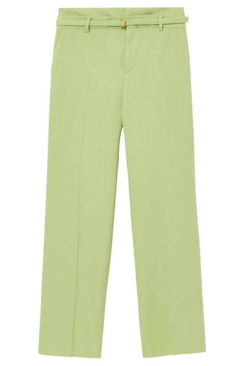 【アナイ/ANAYI】のライトスラブ切り替えベルトパンツ インテリア・キッズ・メンズ・レディースファッション・服の通販 founy(ファニー) 　ファッション　Fashion　レディースファッション　Fashion for Women　パンツ　Pants & Trousers　ベルト&ウエストマーク　Belts & Waist Accessories　オレンジ　Orange　春　Spring　ピーチ　Peach, Soft Touch　ロング　Long, Long-Length　再入荷　Restock / Back in Stock　おすすめ　Recommended / Our Picks　夏　Summer　グリーン|ID: prp329100004876841 ipo3291000000036376154