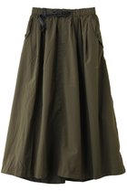 【アンドワンダー/and wander】のオーバーサイズ カーゴ スカート カーキ|ID: prp329100004876852 ipo3291000000036376221