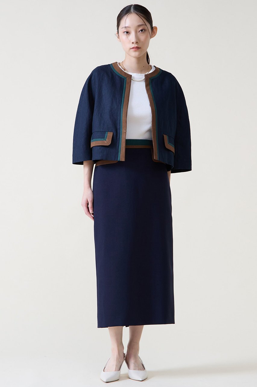 【ティアラ/Tiara】のカラーブロックタイトスカート 人気、トレンドファッション・服の通販 founy(ファニー) 　ファッション　Fashion　レディースファッション　Fashion for Women　スカート　Skirts　ロングスカート　Long Skirts / Maxi & Midi Skirts　シンプル　Simple, Minimal　ブロック　Block, Solid Block Pattern　ロング　Long, Long-Length　エレガント 上品　Elegant　新作・新入荷　New Arrivals / New In　無地　Plain, Solid Color　other-5|ID: prp329100004876853 ipo3291000000036376245