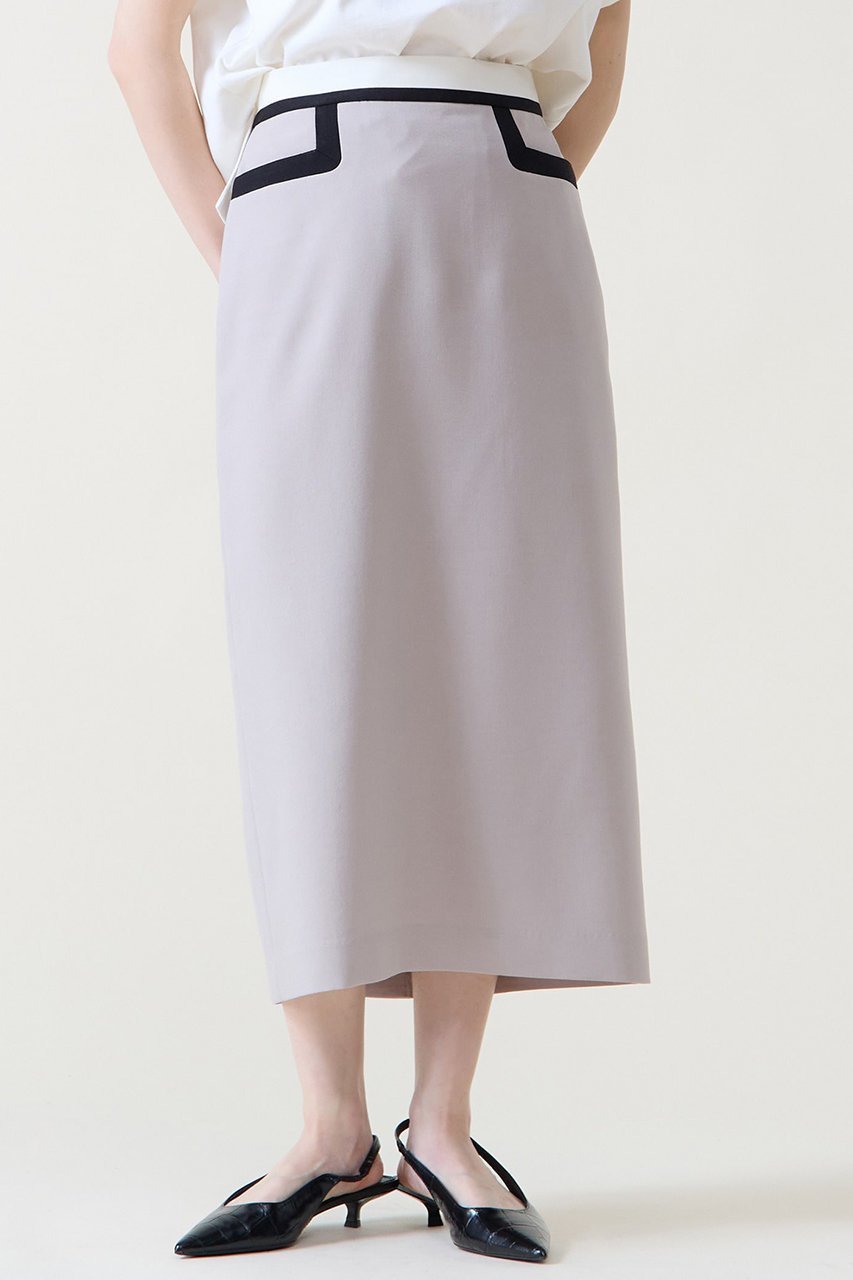 【ティアラ/Tiara】のカラーブロックタイトスカート 人気、トレンドファッション・服の通販 founy(ファニー) 　ファッション　Fashion　レディースファッション　Fashion for Women　スカート　Skirts　ロングスカート　Long Skirts / Maxi & Midi Skirts　シンプル　Simple, Minimal　ブロック　Block, Solid Block Pattern　ロング　Long, Long-Length　エレガント 上品　Elegant　新作・新入荷　New Arrivals / New In　無地　Plain, Solid Color　 other-1|ID: prp329100004876854 ipo3291000000036376234