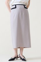 【ティアラ/Tiara】のカラーブロックタイトスカート グレージュ|ID: prp329100004876854 ipo3291000000036376235