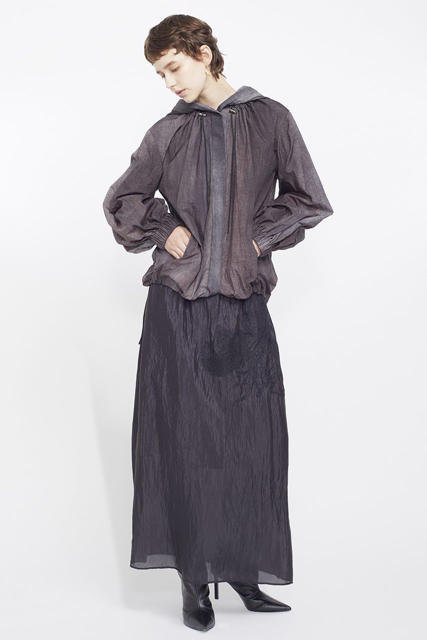 【ミューラル/MURRAL】のFlutter patchwork エンブロイダード スカート 人気、トレンドファッション・服の通販 founy(ファニー) 　ファッション　Fashion　レディースファッション　Fashion for Women　スカート　Skirts　ロングスカート　Long Skirts / Maxi & Midi Skirts　なめらか　Smooth, Silky Texture　オーガンジー　Organza Fabric　シアー　Sheer, See-Through　チュール　Tulip, Tulip Motif　パッチワーク　Patchwork, Mixed Fabric　ロング　Long, Long-Length　新作・新入荷　New Arrivals / New In　other-7|ID: prp329100004876858 ipo3291000000036376284