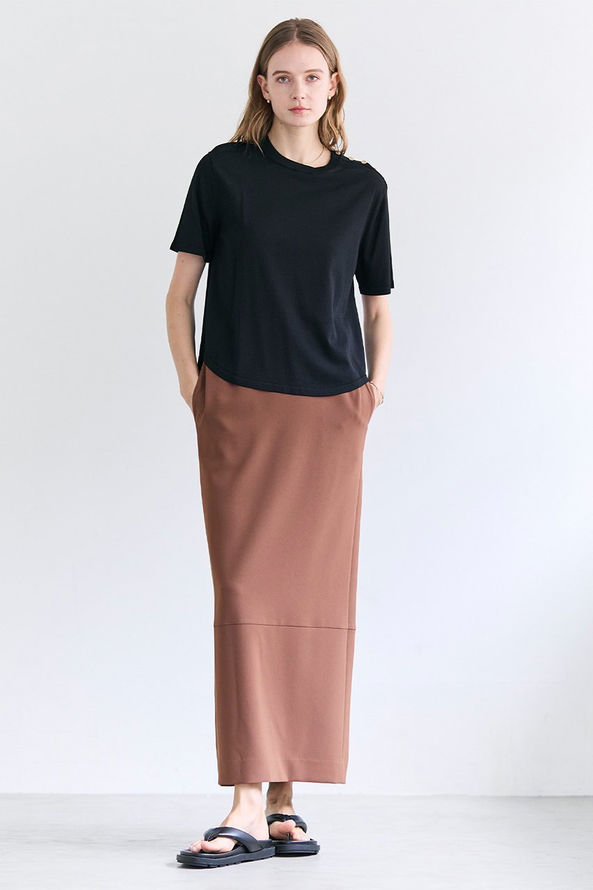 【ベイジ,/BEIGE,】のGYPSUM(ジプサム)/シルキータッチ Iラインロングスカート 大人の最旬トレンドファッション＆コーディネート founy(ファウニー) 　ファッション　Fashion　レディースファッション　Fashion for Women　スカート　Skirts　ロングスカート　Long Skirts / Maxi & Midi Skirts　なめらか　Smooth, Silky Texture　シンプル　Simple, Minimal　スリット　Slit, Slit Detail　フェミニン　Feminine, Girly　ロング　Long, Long-Length　夏　Summer　春　Spring　S/S・春夏　SS, Spring/Summer, Warm Season　other-6|ID: prp329100004876860 ipo3291000000036863240