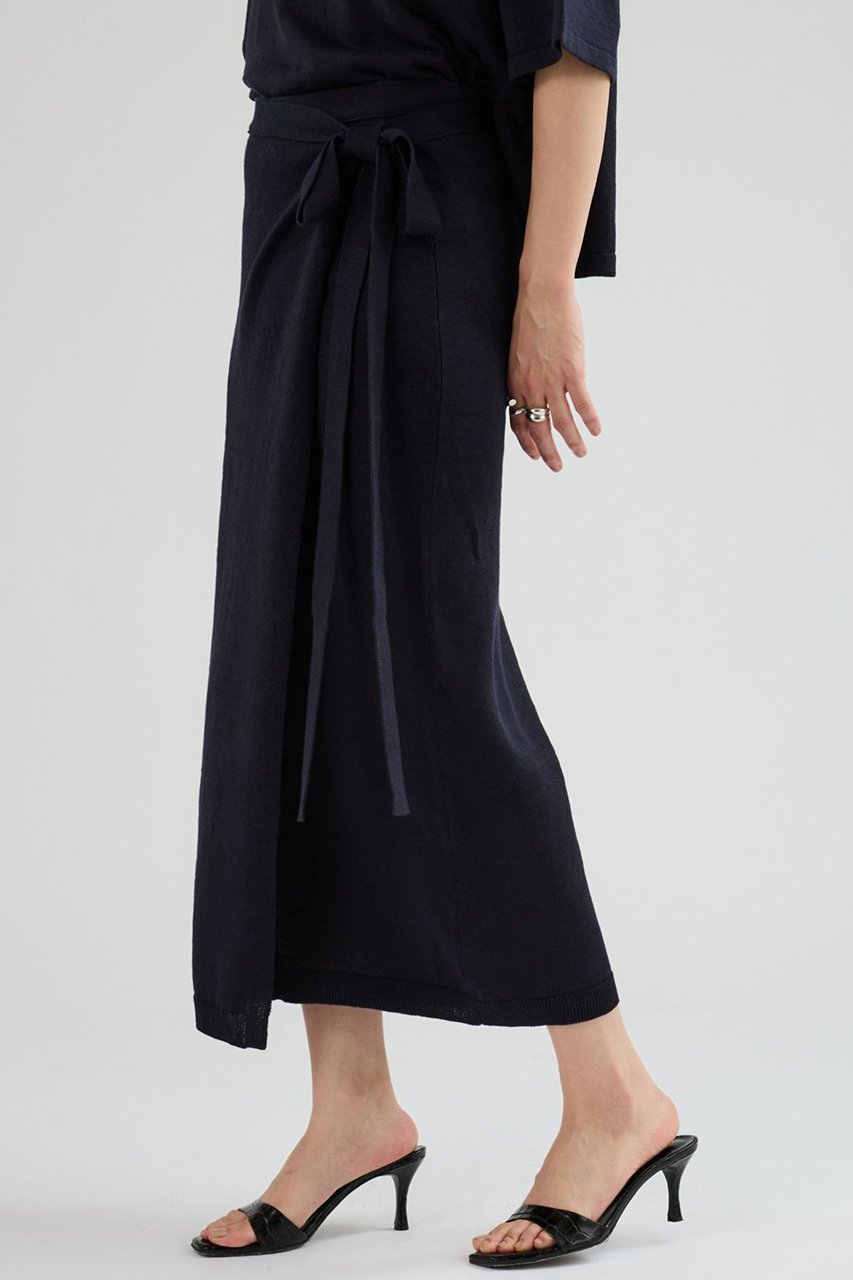 【カオス/Chaos】のマーレラップスカート 人気、トレンドファッション・服の通販 founy(ファニー) 　ファッション　Fashion　レディースファッション　Fashion for Women　スカート　Skirts　ロングスカート　Long Skirts / Maxi & Midi Skirts　サンダル　Sandals, Summer Shoes　シューズ　Shoes, Footwear　フラット　Flat, Flat Shoes　ラップ　Wrap, Wrap Design　リネン　Linen, Linen Fabric　リボン　Ribbon, Bow　ロング　Long, Long-Length　新作・新入荷　New Arrivals / New In　other-2|ID: prp329100004876861 ipo3291000000036376308