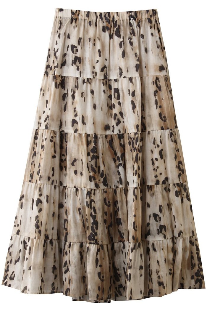 【エリオポール/heliopole】の【COUTURE D ADAM】LEOPARD PRINT ティアードスカート インテリア・キッズ・メンズ・レディースファッション・服の通販 founy(ファニー) https://founy.com/ ファッション Fashion レディースファッション Fashion for Women スカート Skirts ティアードスカート Tiered Skirts ロングスカート Long Skirts / Maxi & Midi Skirts おすすめ Recommended / Our Picks エレガント 上品 Elegant シアー Sheer, See-Through セットアップ Set-Up, Coordinated Outfit ティアードスカート Tiered Skirt, Flounced Skirt レオパード Leopard, Animal Print ロング Long, Long-Length 夏 Summer 新作・新入荷 New Arrivals / New In 春 Spring S/S・春夏 SS, Spring/Summer, Warm Season |ID: prp329100004876864 ipo3291000000036376318