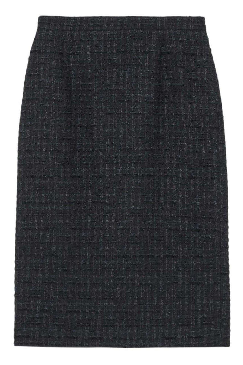 【アナイ/ANAYI】の【Eternal Line 2025】ミックスツイードタイト スカート インテリア・キッズ・メンズ・レディースファッション・服の通販 founy(ファニー) 　ファッション　Fashion　レディースファッション　Fashion for Women　スカート　Skirts　オケージョン　Occasion Wear　クラシカル　Classical, Vintage-Inspired　今季　This Season, Current Season　ジャケット　Jacket, Outerwear　セットアップ　Set-Up, Coordinated Outfit　タイトスカート　Pencil Skirt, Tight Skirt　ツイード　Twill, Twill Weave　フロント　Front, Front Design　ペプラム　Peplum, Flared Hem　ミックス　Mix, Mixed Style　メタル　Metal, Metal Parts　おすすめ　Recommended / Our Picks　セレモニー　Ceremony　ネイビー|ID: prp329100004876876 ipo3291000000036376414