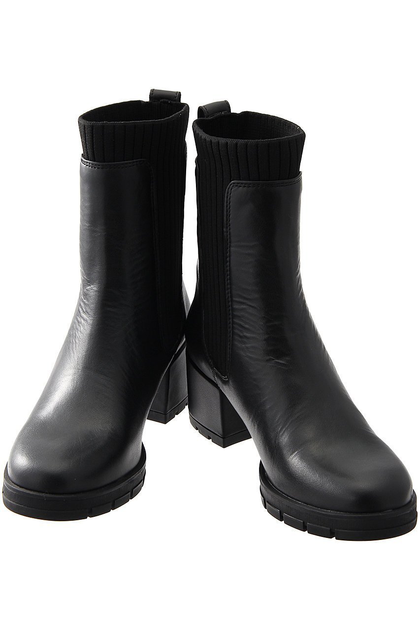 【エスメラルダ/Esmeralda】の【UNISA】サイドリブニットショートブーツ 人気、トレンドファッション・服の通販 founy(ファニー) 　ファッション　Fashion　レディースファッション　Fashion for Women　ショート　Short, Short Length　バランス　Balance, Style Balance　フィット　Fit, Slim Fit　A/W・秋冬　Autumn/Winter　other-5|ID: prp329100004876904 ipo3291000000036376820