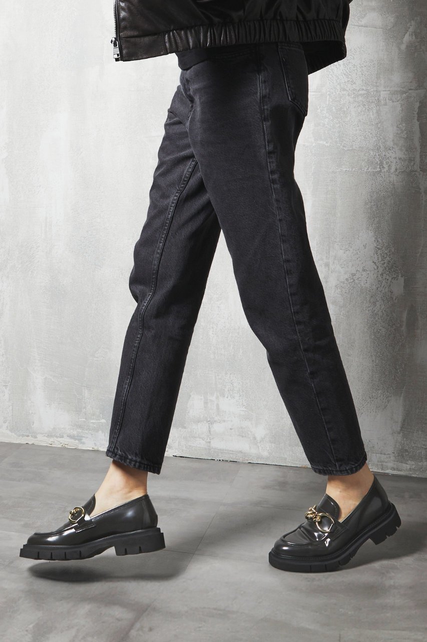 【ルカグロッシ/LucaGrossi】の厚底チェーンローファー 人気、トレンドファッション・服の通販 founy(ファニー) 　ファッション　Fashion　レディースファッション　Fashion for Women　シューズ　Shoes, Footwear　チェーン　Chain, Chain Strap　トレンド　Trend, Trending Now　フラット　Flat, Flat Shoes　厚底　Platform Shoes　A/W・秋冬　Autumn/Winter　other-6|ID: prp329100004876908 ipo3291000000036376852