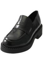 【エスメラルダ/Esmeralda】の【BONTRE】厚底コインローファー 人気、トレンドファッション・服の通販 founy(ファニー) ファッション Fashion レディースファッション Fashion for Women クラシカル Classical, Vintage-Inspired シューズ Shoes, Footwear シンプル Simple, Minimal フラット Flat, Flat Shoes 厚底 Platform Shoes A/W・秋冬 Autumn/Winter thumbnail ブラック|ID: prp329100004876919 ipo3291000000036376927