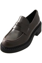 【エスメラルダ/Esmeralda】の【BONTRE】厚底コインローファー 人気、トレンドファッション・服の通販 founy(ファニー) ファッション Fashion レディースファッション Fashion for Women クラシカル Classical, Vintage-Inspired シューズ Shoes, Footwear シンプル Simple, Minimal フラット Flat, Flat Shoes 厚底 Platform Shoes A/W・秋冬 Autumn/Winter thumbnail ダークグレー|ID: prp329100004876919 ipo3291000000036376928