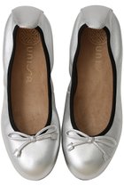 【エスメラルダ/Esmeralda】の【UNISA】バレエシューズ 人気、トレンドファッション・服の通販 founy(ファニー) ファッション Fashion レディースファッション Fashion for Women シューズ Shoes, Footwear シルバー Silver, Metallic Silver バレエ Ballet, Ballet Style フォルム Silhouette, Form フラット Flat, Flat Shoes ラウンド Round, Round Neck リボン Ribbon, Bow 再入荷 Restock / Back in Stock thumbnail シルバー|ID: prp329100004876940 ipo3291000000036377092