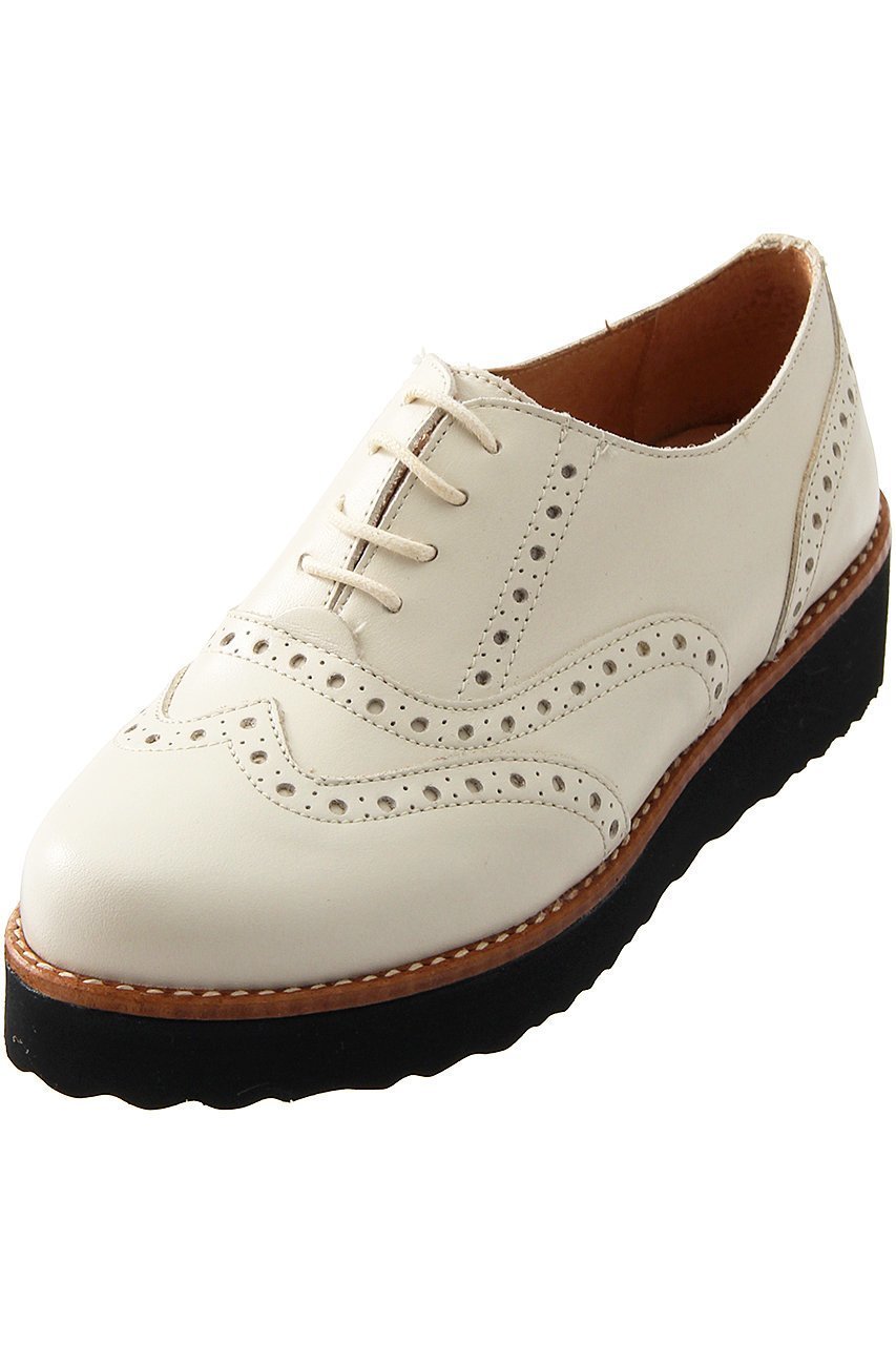 【エスメラルダ/Esmeralda】の【BONTRE】厚底オックスフォードシューズ インテリア・キッズ・メンズ・レディースファッション・服の通販 founy(ファニー) 　ファッション　Fashion　レディースファッション　Fashion for Women　クラシカル　Classical, Vintage-Inspired　シューズ　Shoes, Footwear　フラット　Flat, Flat Shoes　マニッシュ　Mannish, Boyish　レース　Lace, Lace Fabric　エレガント 上品　Elegant　厚底　Platform Shoes　エクリュ|ID: prp329100004876941 ipo3291000000036377100