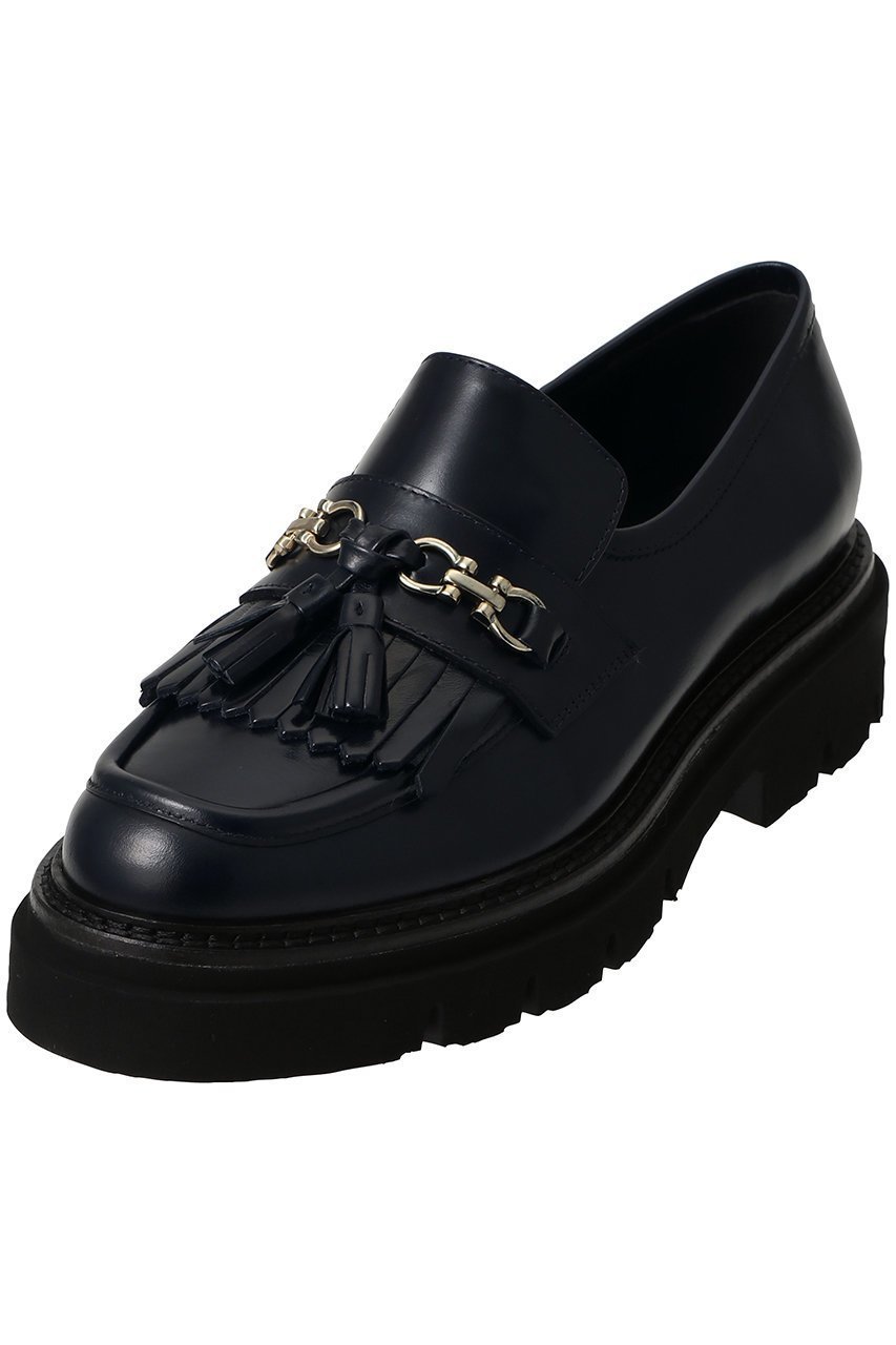 【ルカグロッシ/LucaGrossi】のキルトタッセルローファー インテリア・キッズ・メンズ・レディースファッション・服の通販 founy(ファニー) 　ファッション　Fashion　レディースファッション　Fashion for Women　キルト　Quilt, Quilted Fabric　シューズ　Shoes, Footwear　スタイリッシュ　Stylish, Fashionable　タッセル　Tassel, Fringe　チェーン　Chain, Chain Strap　フォルム　Silhouette, Form　フラット　Flat, Flat Shoes　厚底　Platform Shoes　定番　Standard, Basic Item　A/W・秋冬　Autumn/Winter　ネイビー|ID: prp329100004876944 ipo3291000000036377123