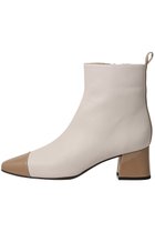 【エスメラルダ/Esmeralda】の【UNISA】トゥキャップショートブーツ 人気、トレンドファッション・服の通販 founy(ファニー) ファッション Fashion レディースファッション Fashion for Women なめらか Smooth, Silky Texture ショート Short, Short Length thumbnail アイボリー|ID: prp329100004876948 ipo3291000000036377152