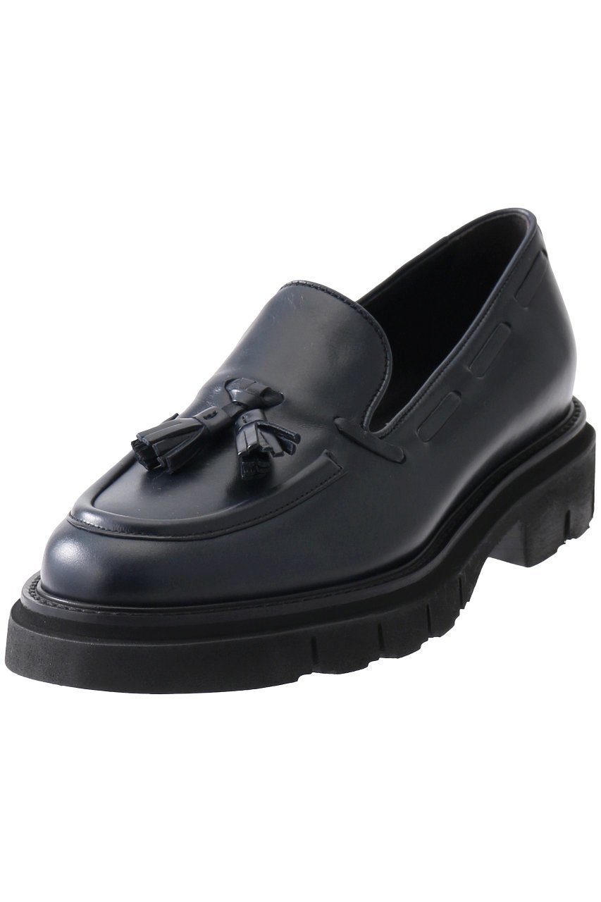 【ルカグロッシ/LucaGrossi】の厚底タッセルローファー インテリア・キッズ・メンズ・レディースファッション・服の通販 founy(ファニー) 　ファッション　Fashion　レディースファッション　Fashion for Women　シューズ　Shoes, Footwear　シンプル　Simple, Minimal　タッセル　Tassel, Fringe　フラット　Flat, Flat Shoes　エレガント 上品　Elegant　厚底　Platform Shoes　ネイビー|ID: prp329100004876952 ipo3291000000036377182