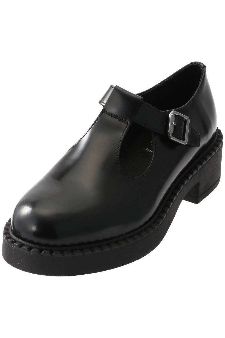 【エスメラルダ/Esmeralda】の【BONTRE】厚底Tストラップシューズ 人気、トレンドファッション・服の通販 founy(ファニー) 　ファッション　Fashion　レディースファッション　Fashion for Women　ガラス　Glass, Glassware　シューズ　Shoes, Footwear　シルバー　Silver, Metallic Silver　ストラップシューズ　Strap Shoes, Mary Janes　ソックス　Socks, Hosiery　フラット　Flat, Flat Shoes　エレガント 上品　Elegant　厚底　Platform Shoes　 other-1|ID: prp329100004876956 ipo3291000000036377210