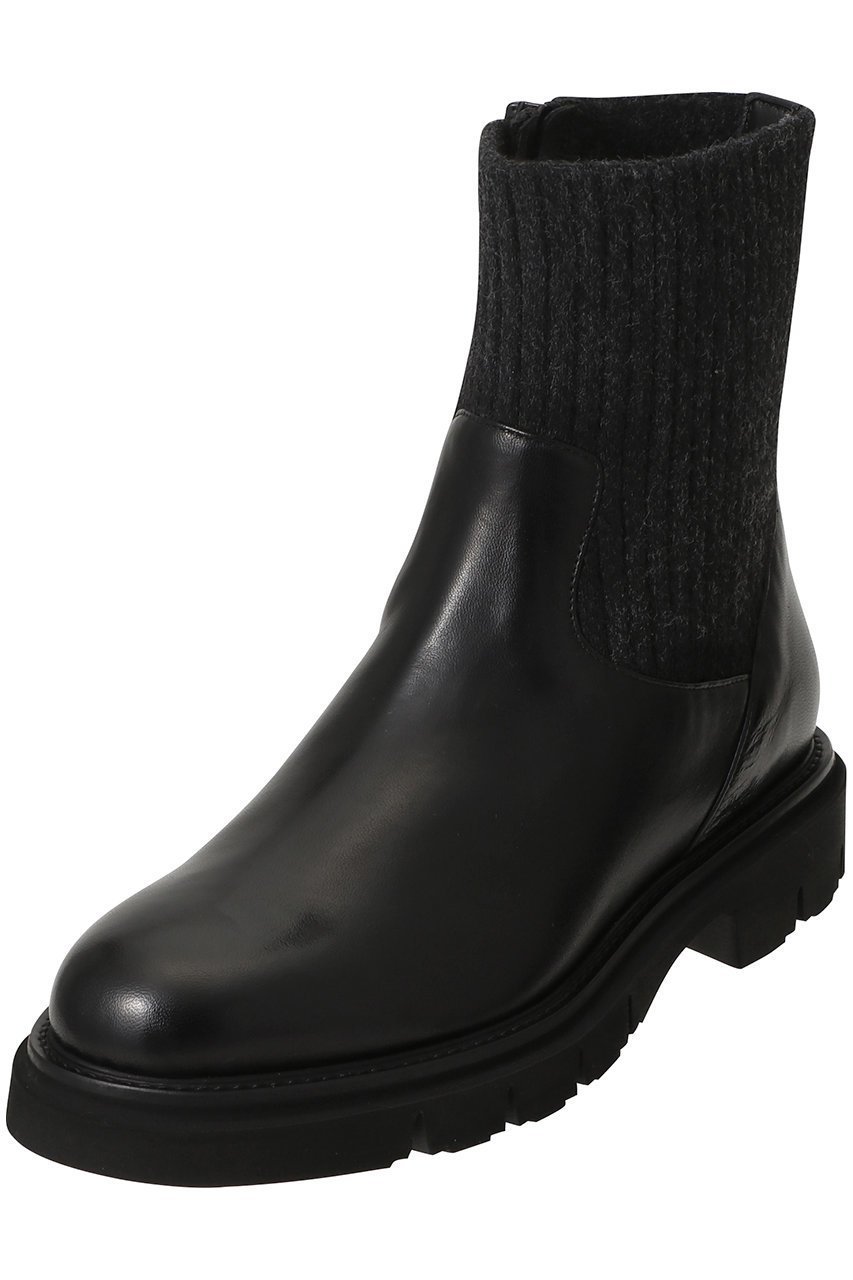 【ルカグロッシ/LucaGrossi】のリブニットショートブーツ 人気、トレンドファッション・服の通販 founy(ファニー) 　ファッション　Fashion　レディースファッション　Fashion for Women　コンビ　Combo, Combination Style　ショート　Short, Short Length　ミックス　Mix, Mixed Style　ワイド　Wide, Wide Fit　秋　Autumn　A/W・秋冬　Autumn/Winter　other-2|ID: prp329100004876957 ipo3291000000036377222