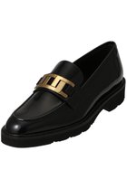 【ルカグロッシ/LucaGrossi】の幾何学ビットローファー 人気、トレンドファッション・服の通販 founy(ファニー) ファッション Fashion レディースファッション Fashion for Women クラシカル Classical, Vintage-Inspired シューズ Shoes, Footwear シンプル Simple, Minimal フォルム Silhouette, Form フラット Flat, Flat Shoes モダン Modern, Contemporary リュクス Luxury, Elegant, High-End, Chic thumbnail ブラック|ID: prp329100004876962 ipo3291000000036377257