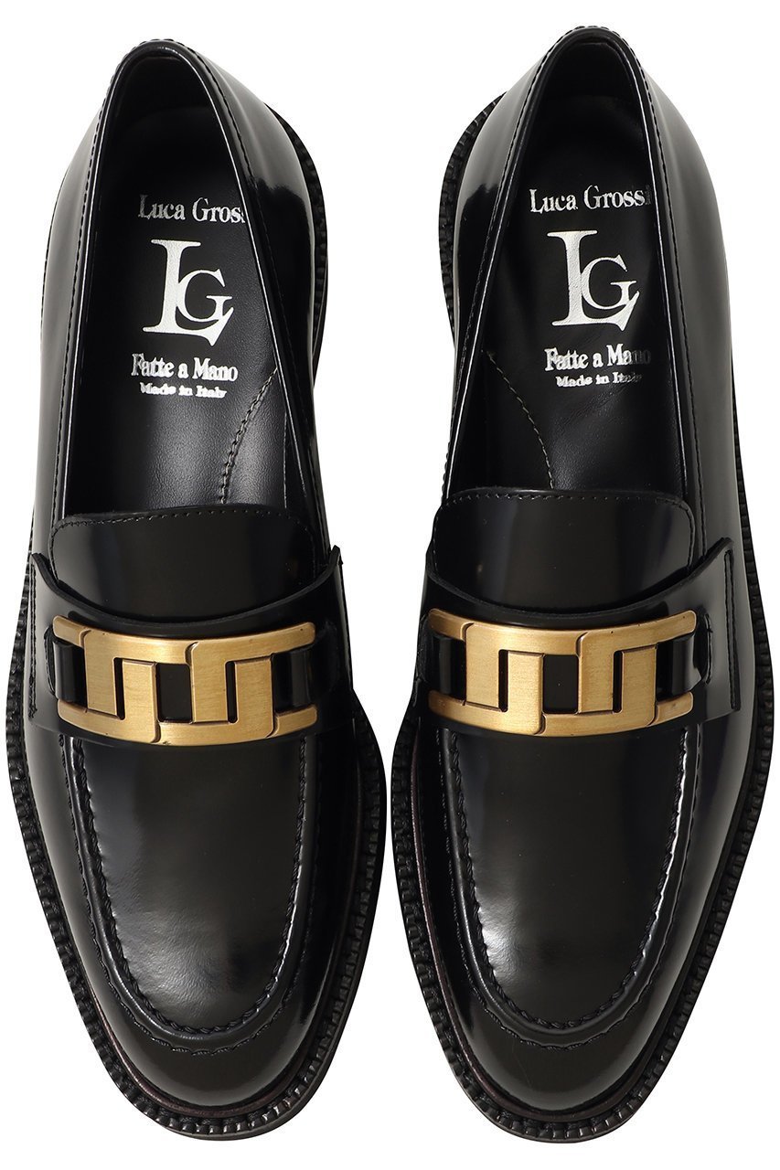 【ルカグロッシ/LucaGrossi】の幾何学ビットローファー 人気、トレンドファッション・服の通販 founy(ファニー) 　ファッション　Fashion　レディースファッション　Fashion for Women　クラシカル　Classical, Vintage-Inspired　シューズ　Shoes, Footwear　シンプル　Simple, Minimal　フォルム　Silhouette, Form　フラット　Flat, Flat Shoes　モダン　Modern, Contemporary　リュクス　Luxury, Elegant, High-End, Chic　other-4|ID: prp329100004876962 ipo3291000000036377261