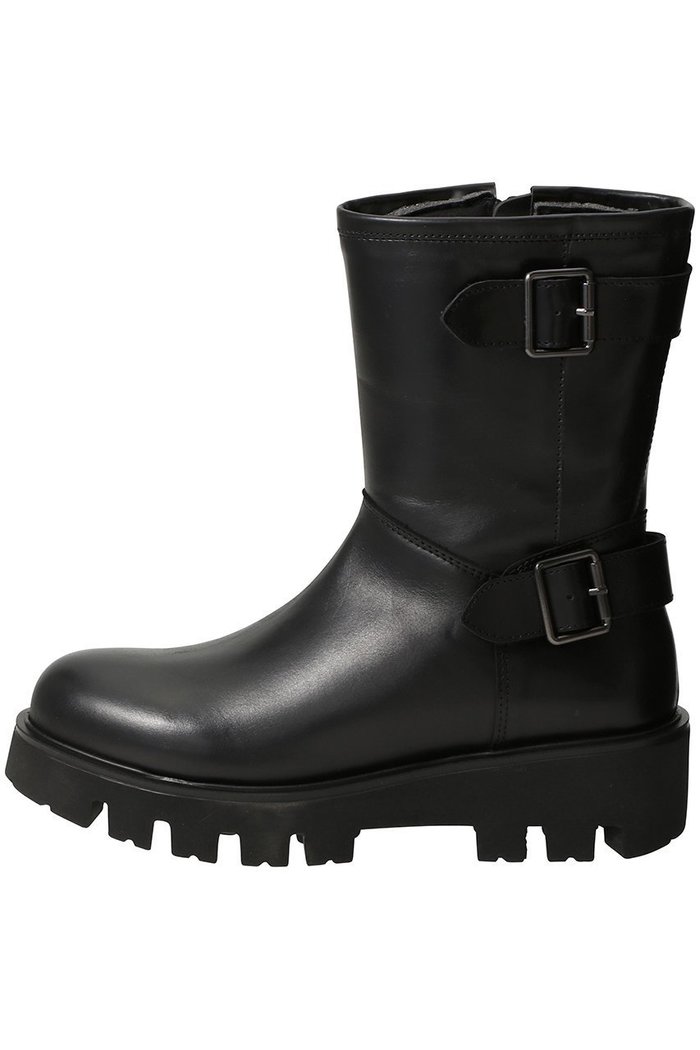 【エスメラルダ/Esmeralda】の【BONTRE】ミドルバイカーブーツ インテリア・キッズ・メンズ・レディースファッション・服の通販 founy(ファニー) https://founy.com/ ファッション Fashion レディースファッション Fashion for Women クール Cool, Chic シルバー Silver, Metallic Silver ミドル Middle Length, Mid Height エレガント 上品 Elegant |ID: prp329100004876964 ipo3291000000036377270