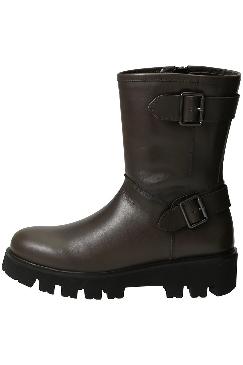 【エスメラルダ/Esmeralda】の【BONTRE】ミドルバイカーブーツ インテリア・キッズ・メンズ・レディースファッション・服の通販 founy(ファニー) 　ファッション　Fashion　レディースファッション　Fashion for Women　クール　Cool, Chic　シルバー　Silver, Metallic Silver　ミドル　Middle Length, Mid Height　エレガント 上品　Elegant　グレー|ID: prp329100004876964 ipo3291000000036377272