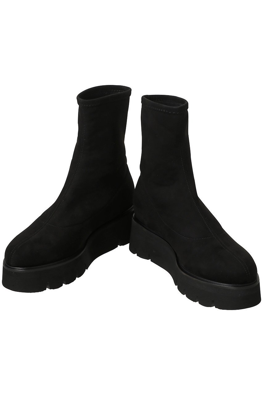 【ルカグロッシ/LucaGrossi】の厚底ストレッチショートブーツ 人気、トレンドファッション・服の通販 founy(ファニー) 　ファッション　Fashion　レディースファッション　Fashion for Women　ショート　Short, Short Length　シンプル　Simple, Minimal　ストレッチ　Stretch, Stretchy Fabric　スリム　Slim, Slim Fit　ソックス　Socks, Hosiery　バランス　Balance, Style Balance　厚底　Platform Shoes　other-5|ID: prp329100004876966 ipo3291000000036377291