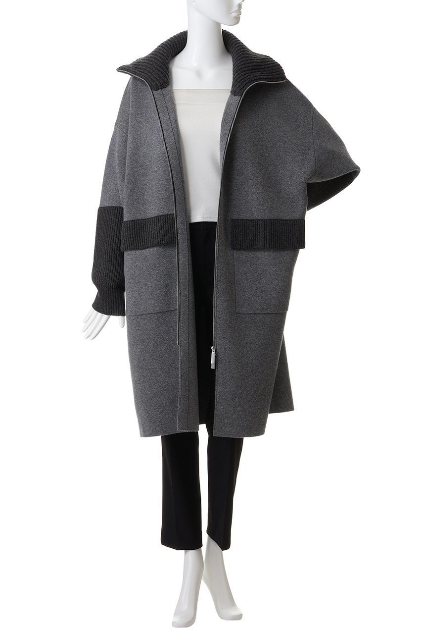 【アダワス/ADAWAS】のULTRAFINE メリノニット コート 人気、トレンドファッション・服の通販 founy(ファニー) 　ファッション　Fashion　レディースファッション　Fashion for Women　アウター　Coat / Outerwear Collection　コート・ロングコート・ピーコート　Long Coats, Peacoats & More　シンプル　Simple, Minimal　フラップ　Flap, Flap Pocket　ポケット　Pocket, Pocket Detail　ロング　Long, Long-Length　畦　Ribbed Knit　A/W・秋冬　Autumn/Winter　other-7|ID: prp329100004876976 ipo3291000000036377370