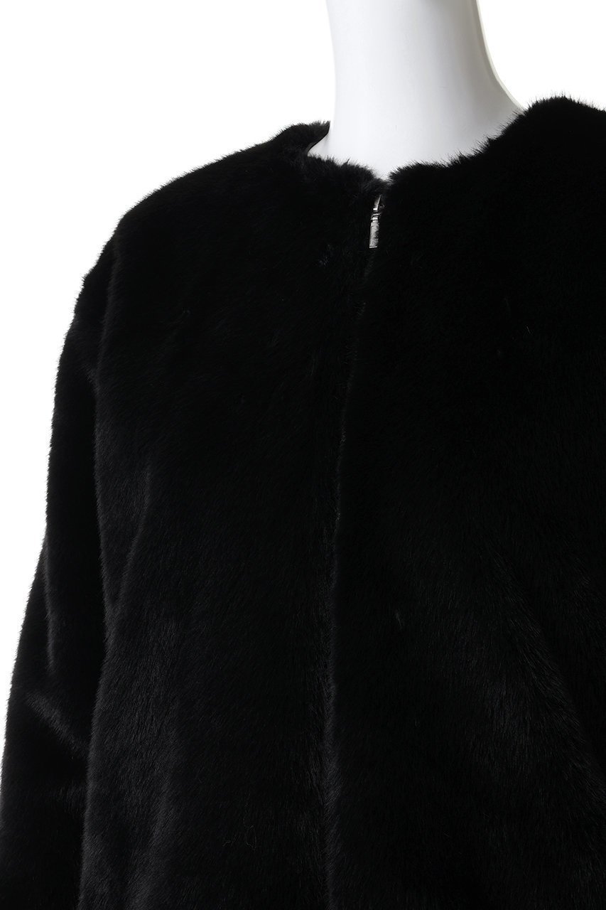 【アダワス/ADAWAS】のフェイク ミンク ジップ ジャケット 人気、トレンドファッション・服の通販 founy(ファニー) 　ファッション　Fashion　レディースファッション　Fashion for Women　アウター　Coat / Outerwear Collection　レディースジャケット・軽アウター　Jackets　なめらか　Smooth, Silky Texture　シンプル　Simple, Minimal　ジップ　Zip, Zipper　ジャケット　Jacket, Outerwear　フェイク　Faux, Fake　フェイクファー　Faux Fur, Imitation Fur　ラグジュアリー　Luxury, Elegant　other-5|ID: prp329100004876977 ipo3291000000036377377