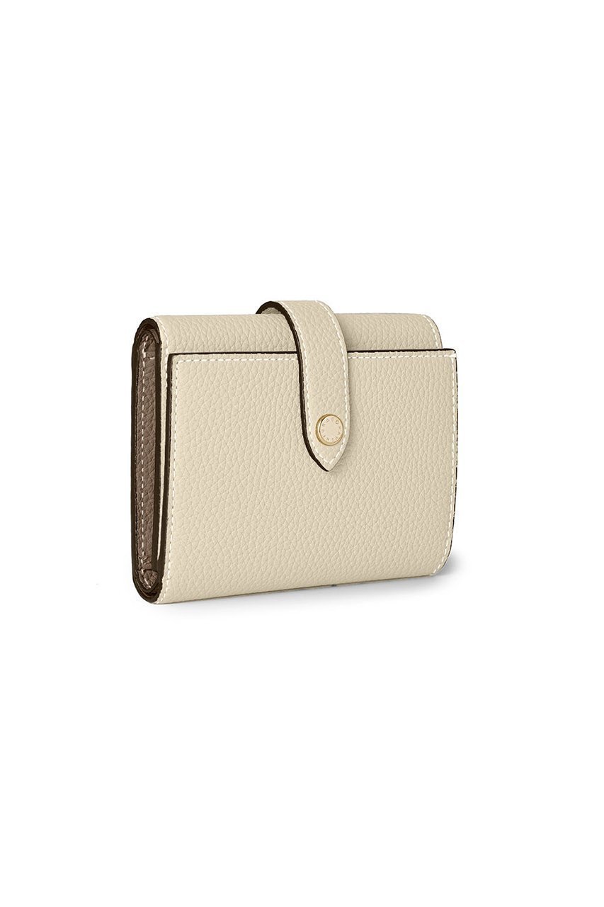 【ボナベンチュラ/BONAVENTURA】のベルテッド トリフォールド ウォレット シュリンクレザー インテリア・キッズ・メンズ・レディースファッション・服の通販 founy(ファニー) 　ファッション　Fashion　レディースファッション　Fashion for Women　ミニ財布・二つ折り財布　Wallets & Card Cases　ユニセックス　Unisex, Genderless　おすすめ　Recommended / Our Picks　ウォレット　Wallet　ギフト プレゼント　Gift / Present　コンパクト　Compact, Small Size　シルバー　Silver, Metallic Silver　スリム　Slim, Slim Fit　ポケット　Pocket, Pocket Detail　人気　Popular, Best Seller　新作・新入荷　New Arrivals / New In　財布　Wallet, Purse　アイボリー×エトープ|ID: prp329100004877171 ipo3291000000036380853