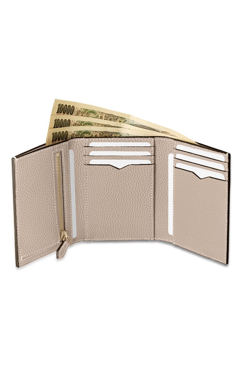 【ボナベンチュラ/BONAVENTURA】のベルテッド トリフォールド ウォレット シュリンクレザー 人気、トレンドファッション・服の通販 founy(ファニー) 　ファッション　Fashion　レディースファッション　Fashion for Women　ミニ財布・二つ折り財布　Wallets & Card Cases　ユニセックス　Unisex, Genderless　おすすめ　Recommended / Our Picks　ウォレット　Wallet　ギフト プレゼント　Gift / Present　コンパクト　Compact, Small Size　シルバー　Silver, Metallic Silver　スリム　Slim, Slim Fit　ポケット　Pocket, Pocket Detail　人気　Popular, Best Seller　新作・新入荷　New Arrivals / New In　財布　Wallet, Purse　other-6|ID: prp329100004877171 ipo3291000000036380868