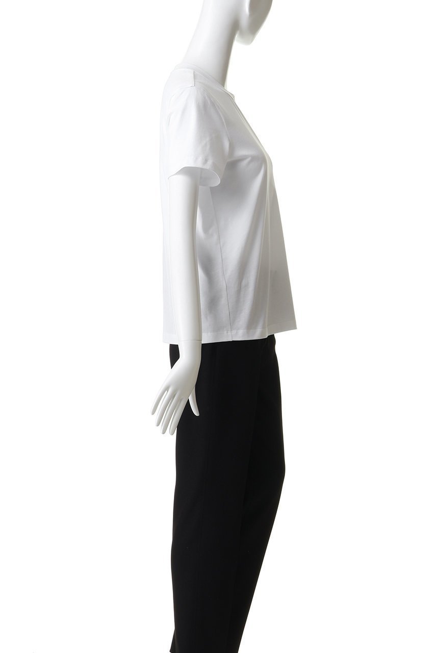 【スリーワン フィリップリム/3.1 Phillip Lim】のフラワー エンブロイダード Tシャツ 人気、トレンドファッション・服の通販 founy(ファニー) 　ファッション　Fashion　レディースファッション　Fashion for Women　トップス・カットソー　Cut & Sew Tops　シャツ・ブラウス・オフィスカジュアル　Elegant Blouses & Button-Ups　ロングTシャツ・Tシャツ　Longline T-Shirts & Tees　カットソー・ベーシックTシャツ　Cut-and-Sewn Tops / Stretch Tees & Basics　ショート　Short, Short Length　スラックス　Slacks, Dress Pants　スリーブ　Sleeve, Long Sleeve / Short Sleeve　フラワー　Flower, Floral　フレア　Flare, Flared　マニッシュ　Mannish, Boyish　ワイド　Wide, Wide Fit　エレガント 上品　Elegant　新作・新入荷　New Arrivals / New In　other-3|ID: prp329100004877225 ipo3291000000036381330