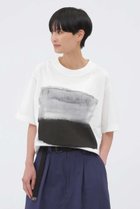 【マーガレットハウエル/MARGARET HOWELL】のLIGHT COTTON JERSEY TOP 人気、トレンドファッション・服の通販 founy(ファニー) ファッション Fashion レディースファッション Fashion for Women トップス・カットソー Cut & Sew Tops シャツ・ブラウス・オフィスカジュアル Elegant Blouses & Button-Ups ロングTシャツ・Tシャツ Longline T-Shirts & Tees カットソー・ベーシックTシャツ Cut-and-Sewn Tops / Stretch Tees & Basics ショート Short, Short Length シルク Silk, 100% Silk ストライプ Stripe, Striped Pattern スリーブ Sleeve, Long Sleeve / Short Sleeve ブロック Block, Solid Block Pattern プリント Print, Printed Pattern 新作・新入荷 New Arrivals / New In thumbnail ホワイト|ID: prp329100004877230 ipo3291000000036381366