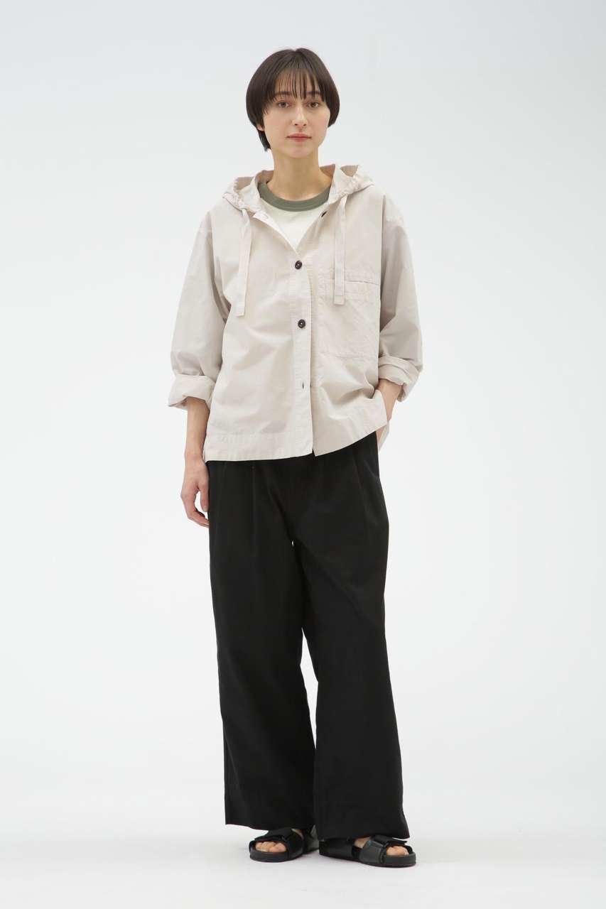 【マーガレットハウエル/MARGARET HOWELL】のPAPER COTTON NYLON 人気、トレンドファッション・服の通販 founy(ファニー) 　ファッション　Fashion　レディースファッション　Fashion for Women　トップス・カットソー　Cut & Sew Tops　シャツ・ブラウス・オフィスカジュアル　Elegant Blouses & Button-Ups　レディースパーカー・カジュアルフーディー　Casual Hoodies & Sweatshirts　ロングTシャツ・Tシャツ　Longline T-Shirts & Tees　スウェット・クルーネックトップス　Sweatshirts & Crewnecks / Relaxed Fit Sweat Tops　カットソー・ベーシックTシャツ　Cut-and-Sewn Tops / Stretch Tees & Basics　おすすめ　Recommended / Our Picks　スポーティ　Sporty, Casual Athletic　ブルゾン　Blouson, Bomber Jacket　ポケット　Pocket, Pocket Detail　ミドル　Middle Length, Mid Height　ヴィンテージ　Vintage Style　新作・新入荷　New Arrivals / New In　other-2|ID: prp329100004877231 ipo3291000000036381375