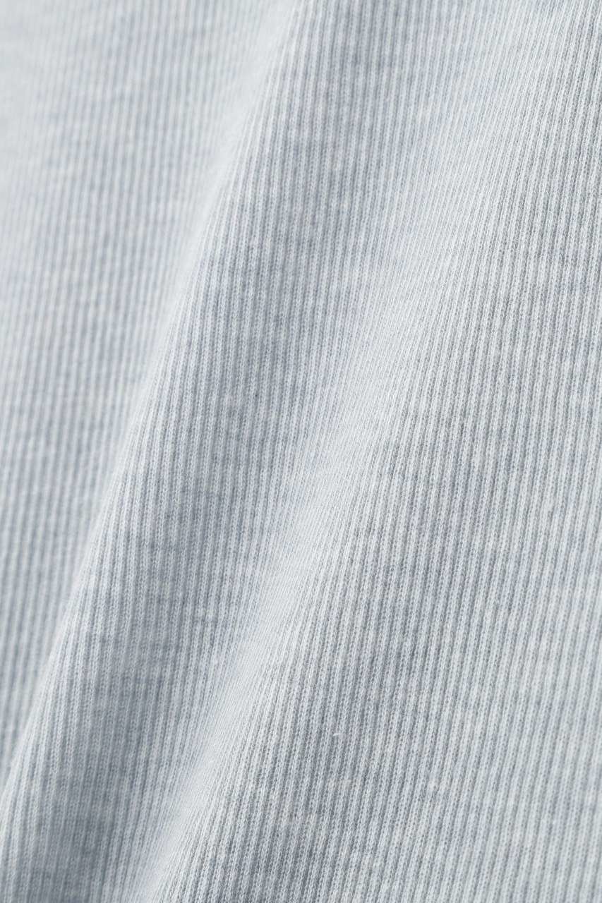 【マーガレットハウエル/MARGARET HOWELL】のCOTTON SILK RIB TOP 人気、トレンドファッション・服の通販 founy(ファニー) 　ファッション　Fashion　レディースファッション　Fashion for Women　トップス・カットソー　Cut & Sew Tops　シャツ・ブラウス・オフィスカジュアル　Elegant Blouses & Button-Ups　ロングTシャツ・Tシャツ　Longline T-Shirts & Tees　カットソー・ベーシックTシャツ　Cut-and-Sewn Tops / Stretch Tees & Basics　なめらか　Smooth, Silky Texture　シルク　Silk, 100% Silk　スリーブ　Sleeve, Long Sleeve / Short Sleeve　テレコ　Ribbed, Rib Stitch　フィット　Fit, Slim Fit　メランジ　Melange, Mixed Yarn　ロング　Long, Long-Length　新作・新入荷　New Arrivals / New In　other-6|ID: prp329100004877240 ipo3291000000036381454