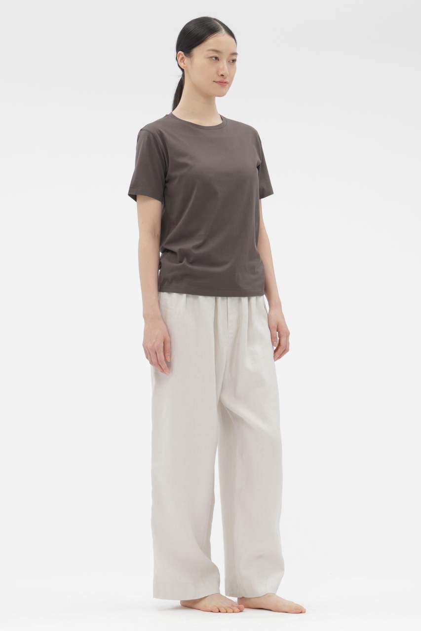 【マーガレットハウエル/MARGARET HOWELL】のSUPERFINE COTTON JERSEY TOP 人気、トレンドファッション・服の通販 founy(ファニー) 　ファッション　Fashion　レディースファッション　Fashion for Women　トップス・カットソー　Cut & Sew Tops　シャツ・ブラウス・オフィスカジュアル　Elegant Blouses & Button-Ups　ロングTシャツ・Tシャツ　Longline T-Shirts & Tees　カットソー・ベーシックTシャツ　Cut-and-Sewn Tops / Stretch Tees & Basics　なめらか　Smooth, Silky Texture　ショート　Short, Short Length　シンプル　Simple, Minimal　スリーブ　Sleeve, Long Sleeve / Short Sleeve　フィット　Fit, Slim Fit　ベーシック　Basic, Essential　リラックス　Relax, Relaxed Fit　新作・新入荷　New Arrivals / New In　other-2|ID: prp329100004877241 ipo3291000000036381460