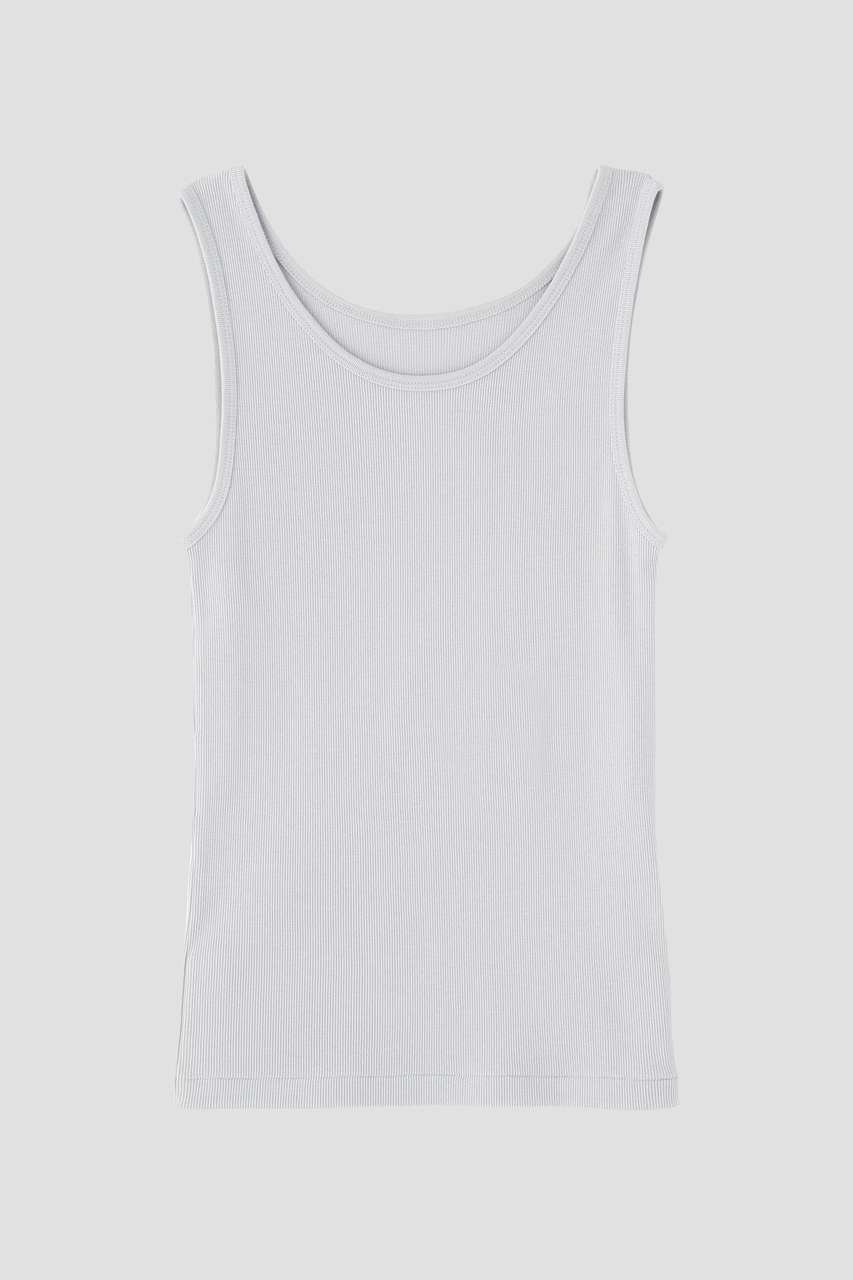 【マーガレットハウエル/MARGARET HOWELL】のFINE COTTON RIB JERSEY TOP 人気、トレンドファッション・服の通販 founy(ファニー) 　ファッション　Fashion　レディースファッション　Fashion for Women　トップス・カットソー　Cut & Sew Tops　キャミソール&ノースリーブ　Camisoles & Sleeveless Tops　シャツ・ブラウス・オフィスカジュアル　Elegant Blouses & Button-Ups　ロングTシャツ・Tシャツ　Longline T-Shirts & Tees　カットソー・ベーシックTシャツ　Cut-and-Sewn Tops / Stretch Tees & Basics　なめらか　Smooth, Silky Texture　インド　Indian Textile　インナー　Innerwear　キャミソール　Camisole, Spaghetti Strap Top　タンク　Tank Top, Sleeveless Top　フィット　Fit, Slim Fit　エレガント 上品　Elegant　吸水　Absorbent, Quick-Dry　新作・新入荷　New Arrivals / New In　other-4|ID: prp329100004877243 ipo3291000000036381475