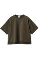 【ランバン オン ブルー/LANVIN en Bleu】のワンポイントロゴTシャツ 人気、トレンドファッション・服の通販 founy(ファニー) ファッション Fashion レディースファッション Fashion for Women トップス・カットソー Cut & Sew Tops シャツ・ブラウス・オフィスカジュアル Elegant Blouses & Button-Ups ロングTシャツ・Tシャツ Longline T-Shirts & Tees カットソー・ベーシックTシャツ Cut-and-Sewn Tops / Stretch Tees & Basics ショート Short, Short Length スラックス Slacks, Dress Pants スリーブ Sleeve, Long Sleeve / Short Sleeve デニム Denim, Jeans Material バランス Balance, Style Balance プリント Print, Printed Pattern ワンポイント One Point, Statement Accent 新作・新入荷 New Arrivals / New In |ID:prp329100004877248