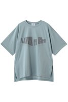 【ランバン オン ブルー/LANVIN en Bleu】のSummer paradise ロゴTシャツ 人気、トレンドファッション・服の通販 founy(ファニー) ファッション Fashion レディースファッション Fashion for Women トップス・カットソー Cut & Sew Tops シャツ・ブラウス・オフィスカジュアル Elegant Blouses & Button-Ups ロングTシャツ・Tシャツ Longline T-Shirts & Tees カットソー・ベーシックTシャツ Cut-and-Sewn Tops / Stretch Tees & Basics ショート Short, Short Length スリット Slit, Slit Detail スリーブ Sleeve, Long Sleeve / Short Sleeve フロント Front, Front Design 夏 Summer 新作・新入荷 New Arrivals / New In |ID:prp329100004877249