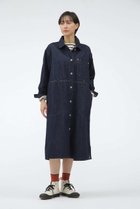 【マーガレットハウエル/MARGARET HOWELL】のCANTON LIGHT DENIM 人気、トレンドファッション・服の通販 founy(ファニー) ファッション Fashion レディースファッション Fashion for Women ワンピース Dresses チュニック Tunic Tops & Dresses ジーンズ Jeans, Denim Pants チュニック Tunic, Long Top デニム Denim, Jeans Material ドレス Dress, One-Piece ネップ Nepp, Slub Yarn バランス Balance, Style Balance ポケット Pocket, Pocket Detail ループ Loop, Loop Knit ロング Long, Long-Length ワーク Workwear, Utility Style 新作・新入荷 New Arrivals / New In thumbnail ブルー|ID: prp329100004877263 ipo3291000000036381629