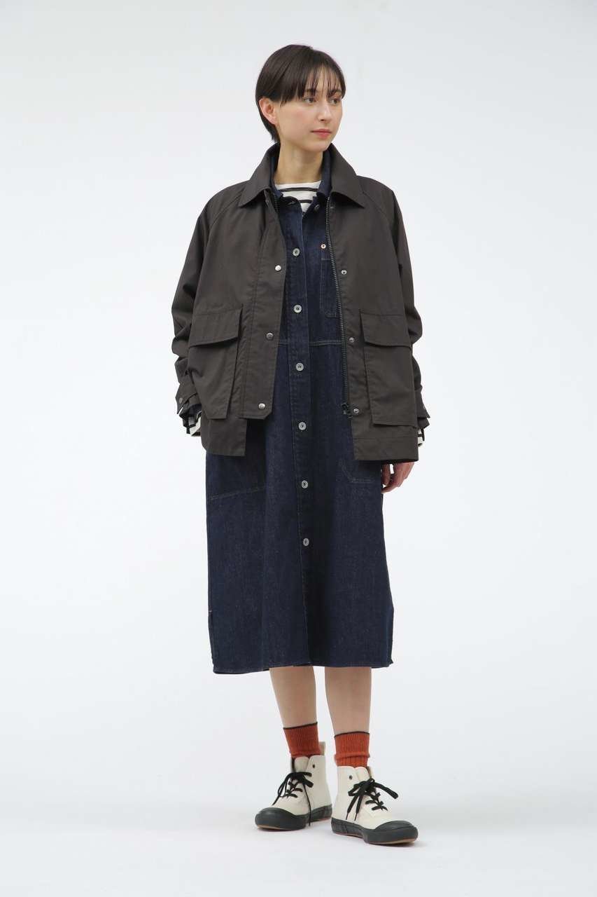 【マーガレットハウエル/MARGARET HOWELL】のCANTON LIGHT DENIM 人気、トレンドファッション・服の通販 founy(ファニー) 　ファッション　Fashion　レディースファッション　Fashion for Women　ワンピース　Dresses　チュニック　Tunic Tops & Dresses　ジーンズ　Jeans, Denim Pants　チュニック　Tunic, Long Top　デニム　Denim, Jeans Material　ドレス　Dress, One-Piece　ネップ　Nepp, Slub Yarn　バランス　Balance, Style Balance　ポケット　Pocket, Pocket Detail　ループ　Loop, Loop Knit　ロング　Long, Long-Length　ワーク　Workwear, Utility Style　新作・新入荷　New Arrivals / New In　other-2|ID: prp329100004877263 ipo3291000000036381630