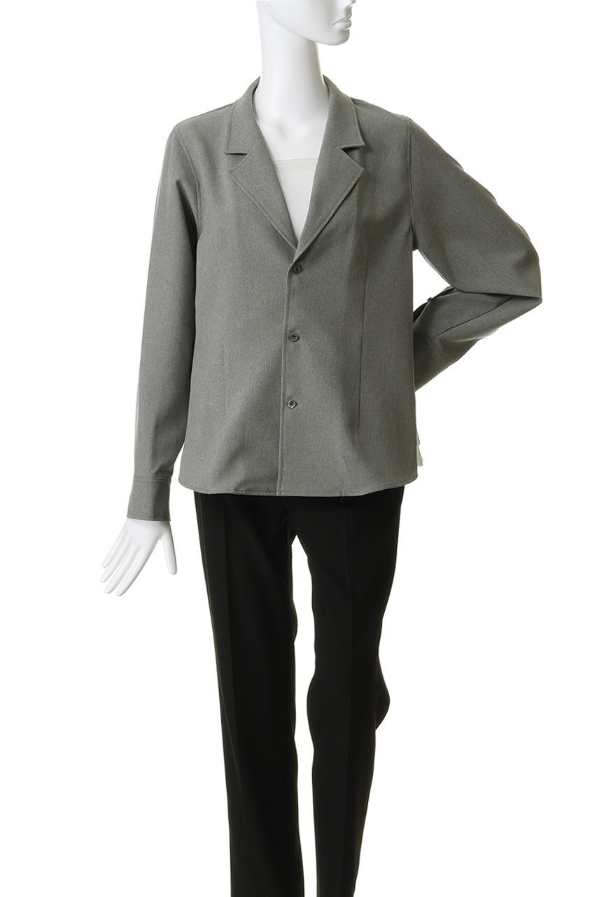 【ミディウミソリッド/MIDIUMISOLID】のtailored shirt シャツ 人気、トレンドファッション・服の通販 founy(ファニー) 　ファッション　Fashion　レディースファッション　Fashion for Women　トップス・カットソー　Cut & Sew Tops　シャツ・ブラウス・オフィスカジュアル　Elegant Blouses & Button-Ups　インナー　Innerwear　スリーブ　Sleeve, Long Sleeve / Short Sleeve　フェミニン　Feminine, Girly　ロング　Long, Long-Length　新作・新入荷　New Arrivals / New In　other-2|ID: prp329100004877267 ipo3291000000036381658