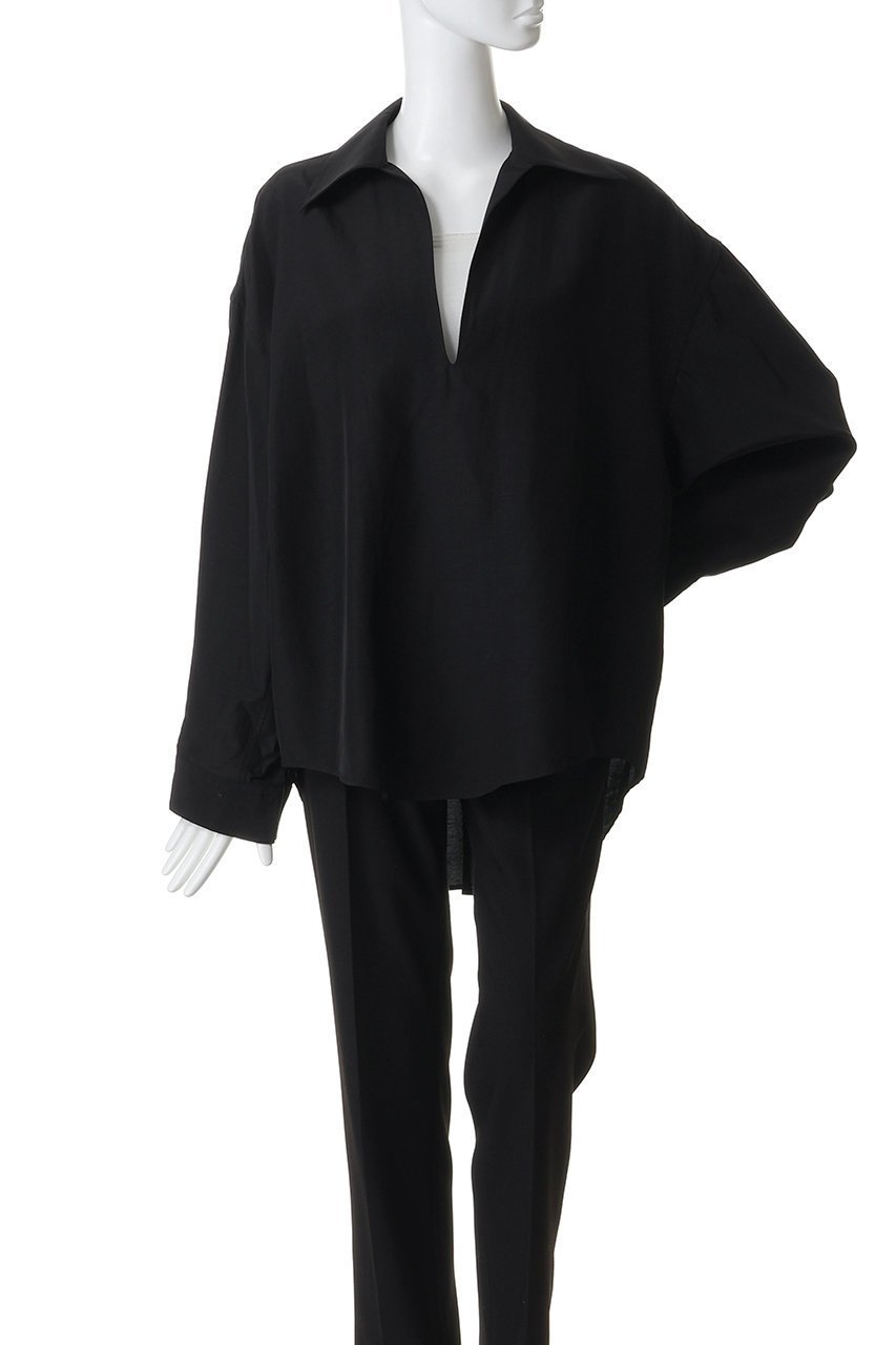 【メゾンスペシャル/MAISON SPECIAL】の【UNISEX】DEEP FRONT スキッパーシャツ 人気、トレンドファッション・服の通販 founy(ファニー) 　ファッション　Fashion　レディースファッション　Fashion for Women　トップス・カットソー　Cut & Sew Tops　シャツ・ブラウス・オフィスカジュアル　Elegant Blouses & Button-Ups　ユニセックス　Unisex, Genderless　インナー　Innerwear　ショルダー　Shoulder, Shoulder Strap　ジャケット　Jacket, Outerwear　スキッパー　Skipper, Open Collar　スリーブ　Sleeve, Long Sleeve / Short Sleeve　ドロップ　Drop Shoulder, Dropped Style　ロング　Long, Long-Length　新作・新入荷　New Arrivals / New In　other-2|ID: prp329100004877269 ipo3291000000036381670