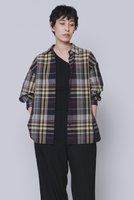 【プルミエ アロンディスモン/1er Arrondissement】のシアーチェックシャツ 人気、トレンドファッション・服の通販 founy(ファニー) ファッション Fashion レディースファッション Fashion for Women トップス・カットソー Cut & Sew Tops シャツ・ブラウス・オフィスカジュアル Elegant Blouses & Button-Ups スリーブ Sleeve, Long Sleeve / Short Sleeve ロング Long, Long-Length エレガント 上品 Elegant 新作・新入荷 New Arrivals / New In 羽織 Haori, Light Jacket |ID:prp329100004877272