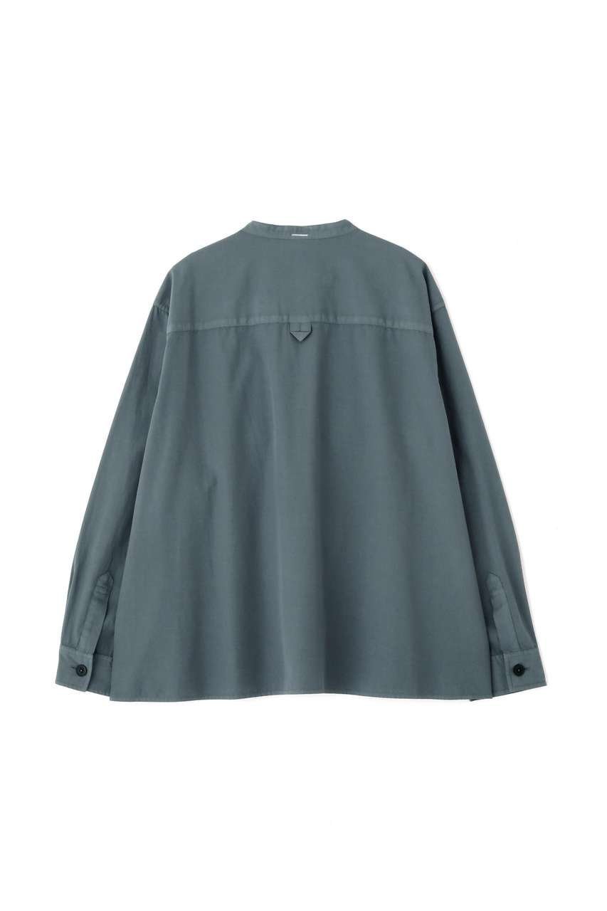 【マーガレットハウエル/MARGARET HOWELL】のGARMENT DYE COTTON SHIRTING SHIRT 人気、トレンドファッション・服の通販 founy(ファニー) 　ファッション　Fashion　レディースファッション　Fashion for Women　トップス・カットソー　Cut & Sew Tops　シャツ・ブラウス・オフィスカジュアル　Elegant Blouses & Button-Ups　スリーブ　Sleeve, Long Sleeve / Short Sleeve　フィット　Fit, Slim Fit　リラックス　Relax, Relaxed Fit　ロング　Long, Long-Length　ヴィンテージ　Vintage Style　エレガント 上品　Elegant　新作・新入荷　New Arrivals / New In　other-5|ID: prp329100004877274 ipo3291000000036381712