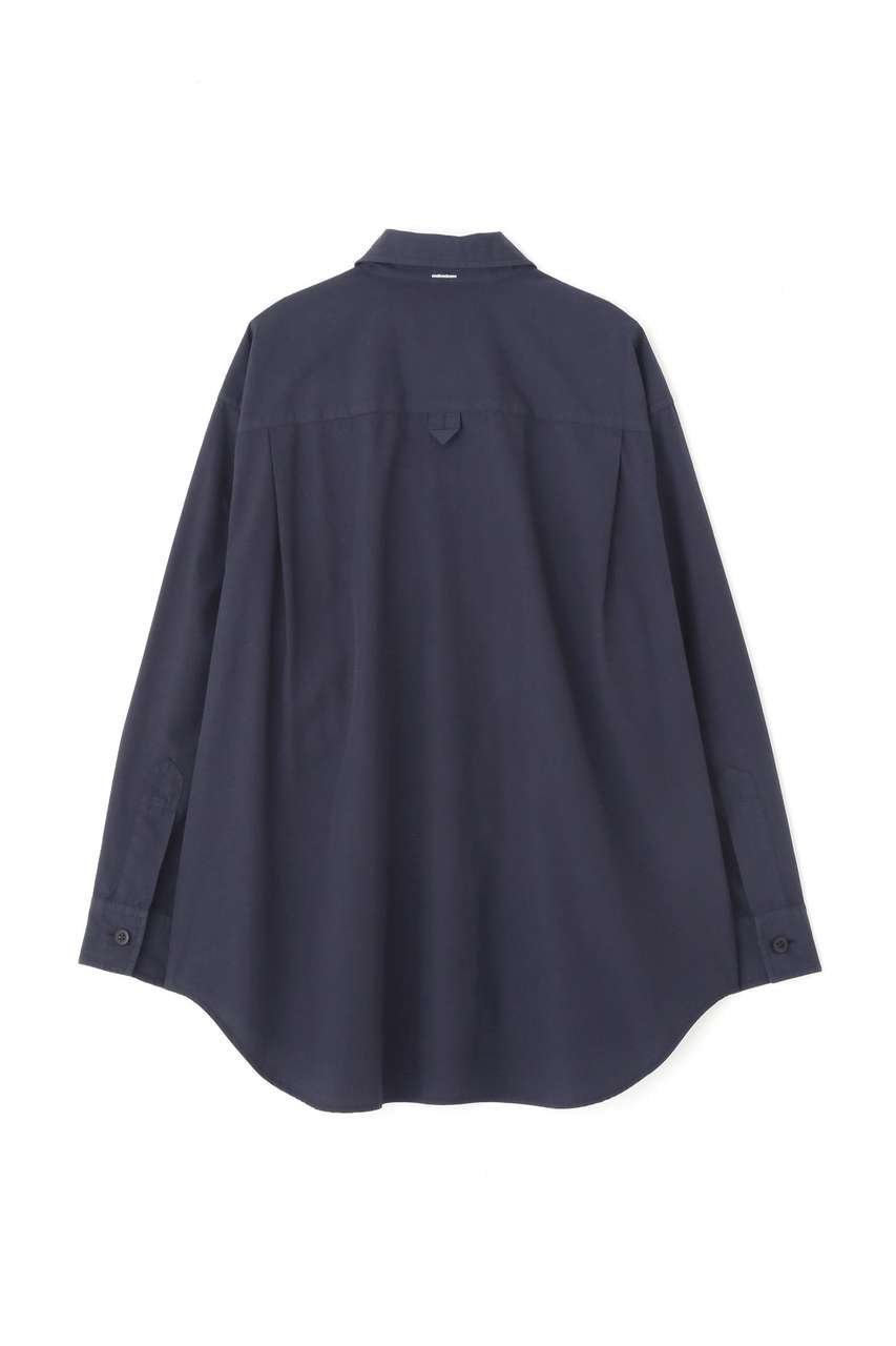 【マーガレットハウエル/MARGARET HOWELL】のGARMENT DYE COTTON SHIRTING SHIRT 人気、トレンドファッション・服の通販 founy(ファニー) 　ファッション　Fashion　レディースファッション　Fashion for Women　トップス・カットソー　Cut & Sew Tops　シャツ・ブラウス・オフィスカジュアル　Elegant Blouses & Button-Ups　スリーブ　Sleeve, Long Sleeve / Short Sleeve　ポケット　Pocket, Pocket Detail　レギュラー　Regular, Standard Fit　ロング　Long, Long-Length　ヴィンテージ　Vintage Style　新作・新入荷　New Arrivals / New In　other-5|ID: prp329100004877275 ipo3291000000036381721