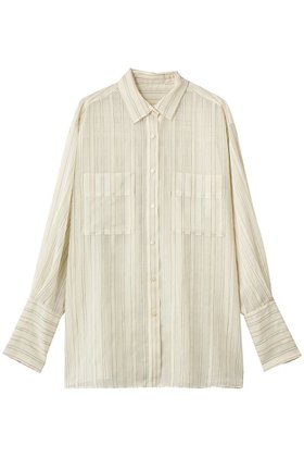 【ウーア/Uhr】のシアー シャツ 人気、トレンドファッション・服の通販 founy(ファニー) ファッション Fashion レディースファッション Fashion for Women トップス・カットソー Cut & Sew Tops シャツ・ブラウス・オフィスカジュアル Elegant Blouses & Button-Ups シアー Sheer, See-Through ストライプ Stripe, Striped Pattern スリーブ Sleeve, Long Sleeve / Short Sleeve ロング Long, Long-Length 夏 Summer 新作・新入荷 New Arrivals / New In 春 Spring S/S・春夏 SS, Spring/Summer, Warm Season |ID:prp329100004877278
